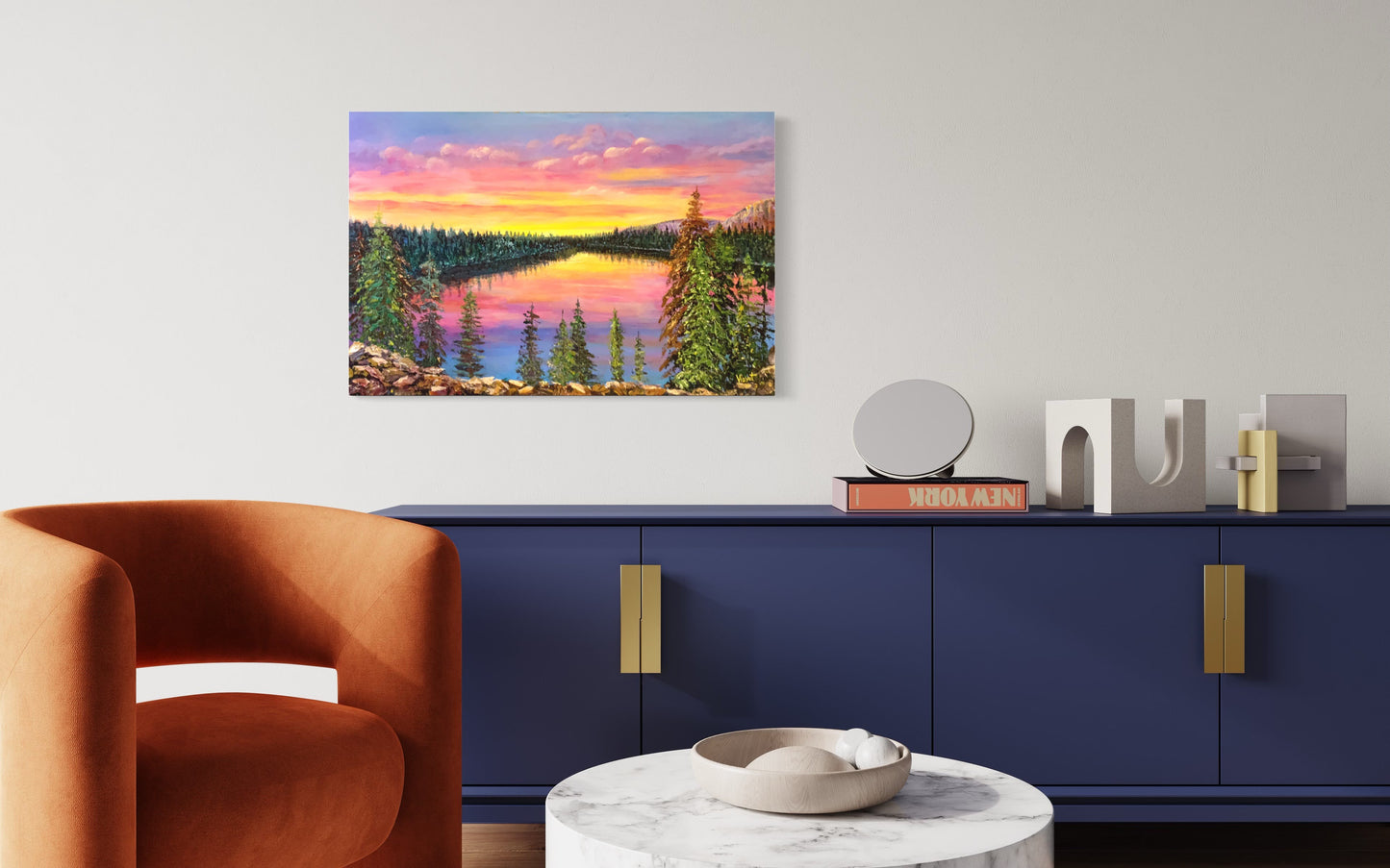 Twilight on the Lake