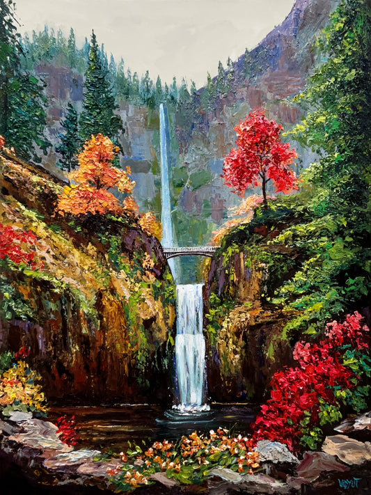 The Painted Gorge at Multnomah