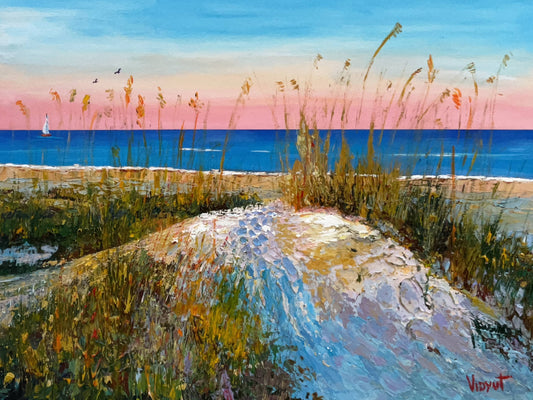 Morning Walk on the Beach
