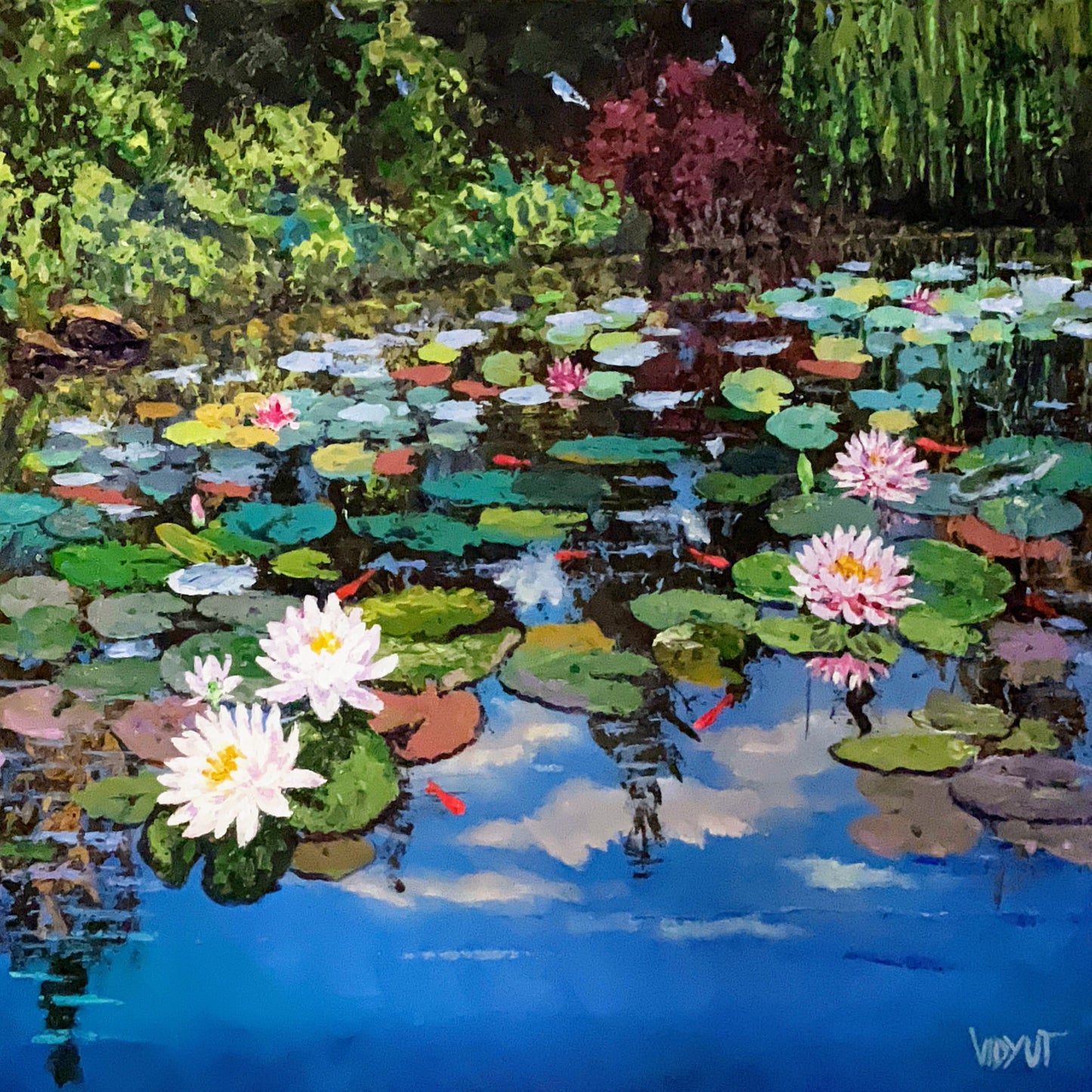 Serene Water Lilies