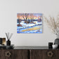 Sunset on the Frozen Creek (SOLD)
